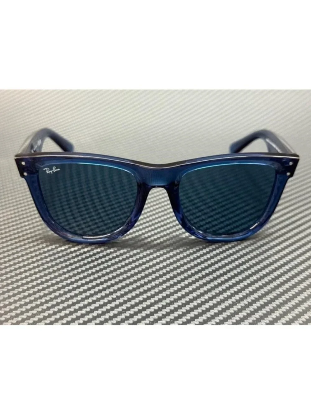 New Ray-Ban Men Navy Dark Blue Sunglasses 53-20-145